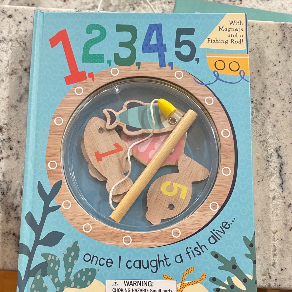 Colorful Magnetic Fishing Adventure Book